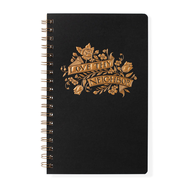 NEIGHBOR SIGNATURE SPIRAL JOURNAL Fringe Studio