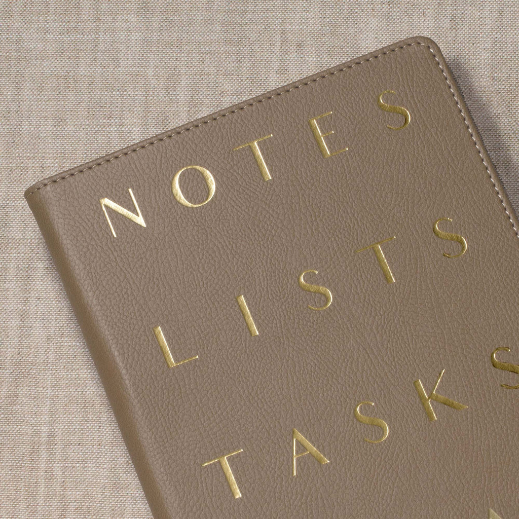Se Letter Stack Khaki Signature Small Padfolio