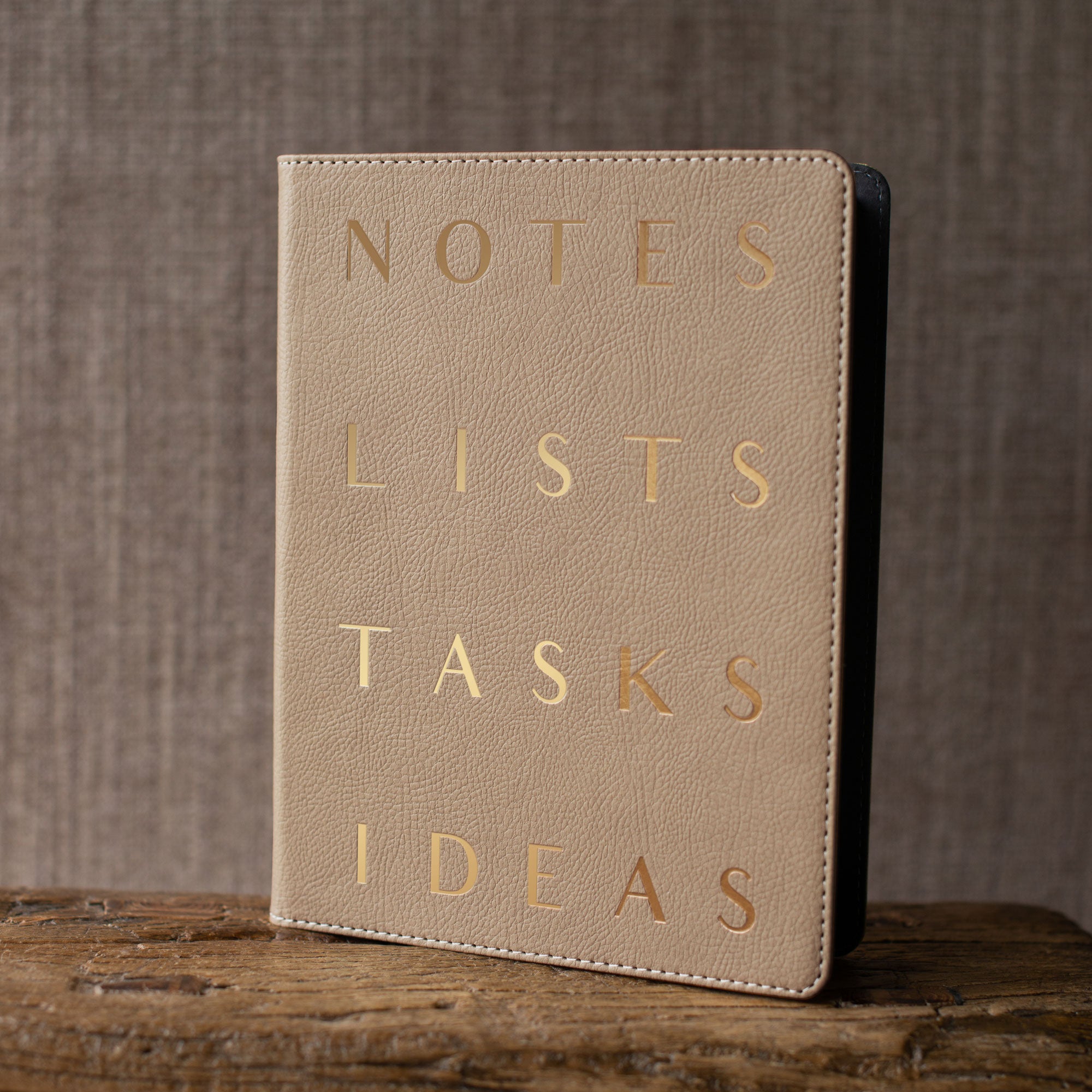 SE Letter Stack Khaki Signature Small Padfolio