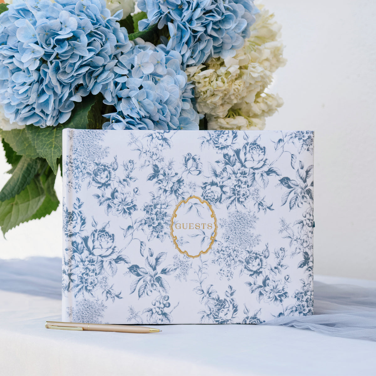 Something Blue Photo Guest Book