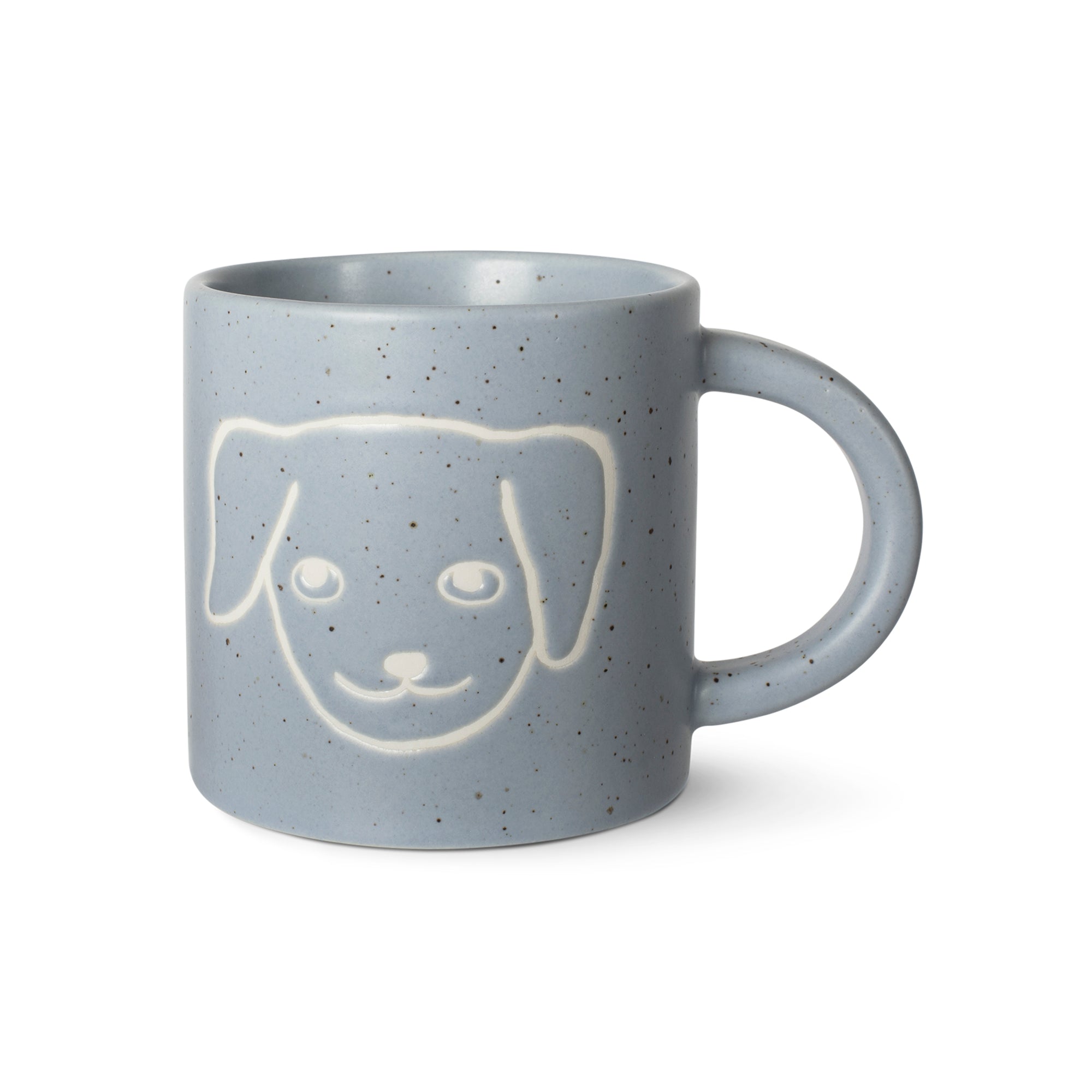 Abstract Dog Powder Blue Speckle Mug