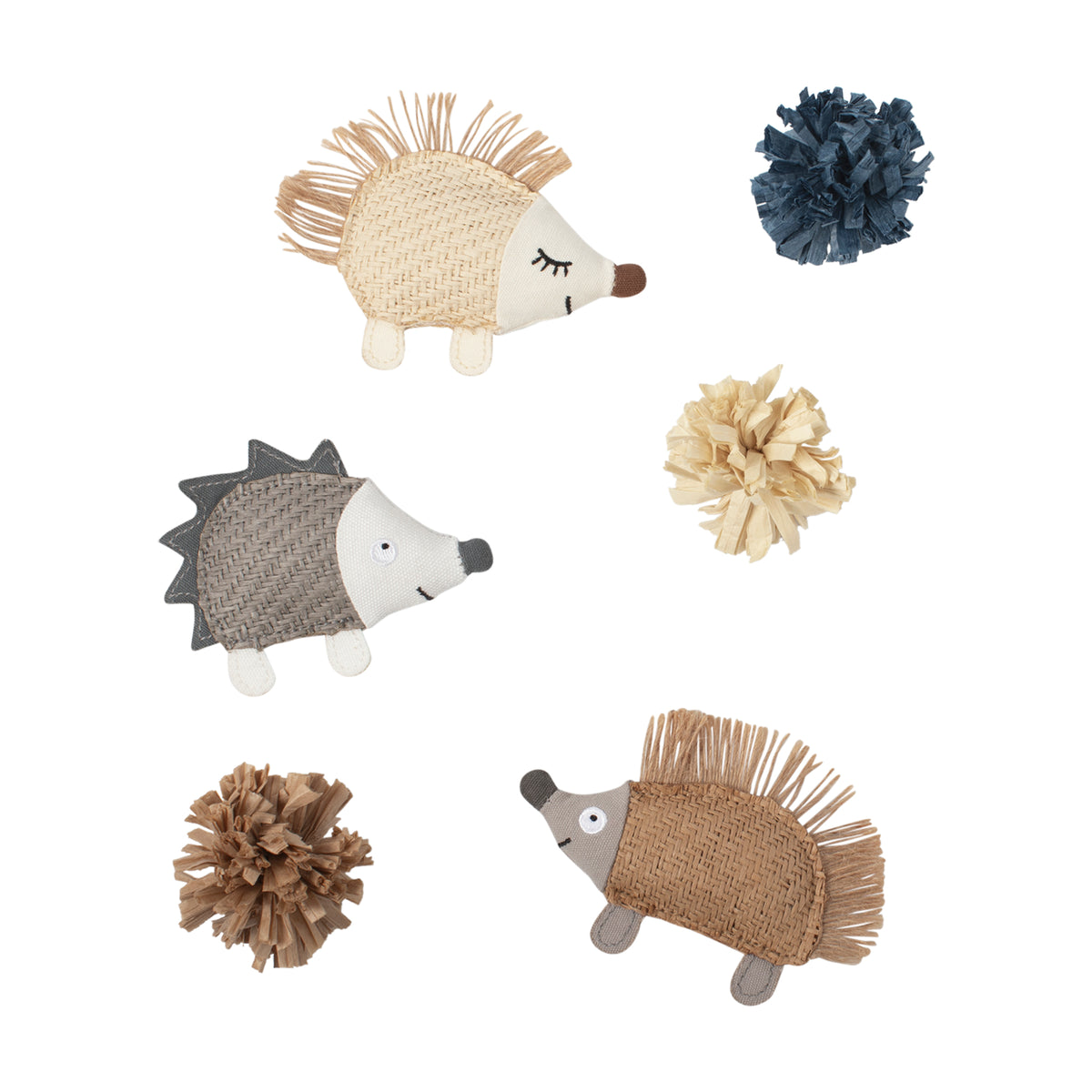Quill Be Alright 6pc Earth Friendly Cat Toy Set