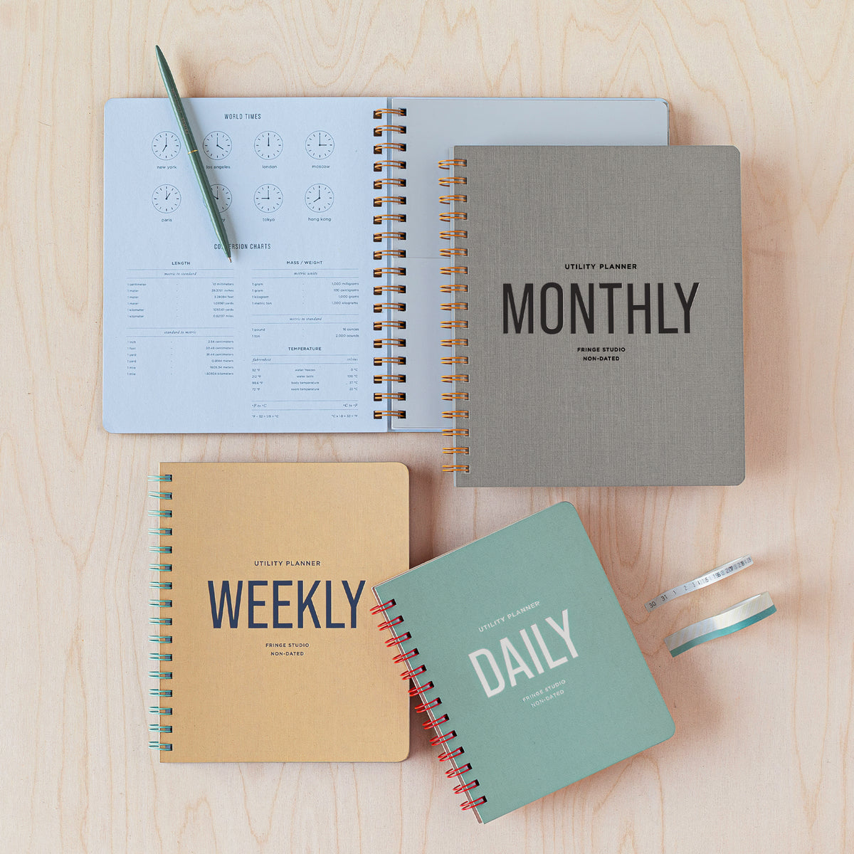 Utility Daily Non-Dated Planner