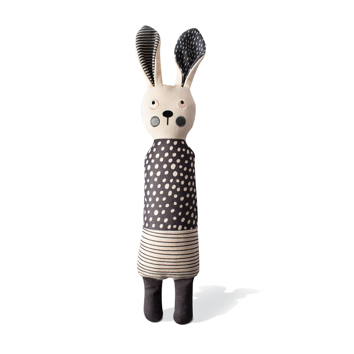 All Ears Rabbit Canvas Dog Toy