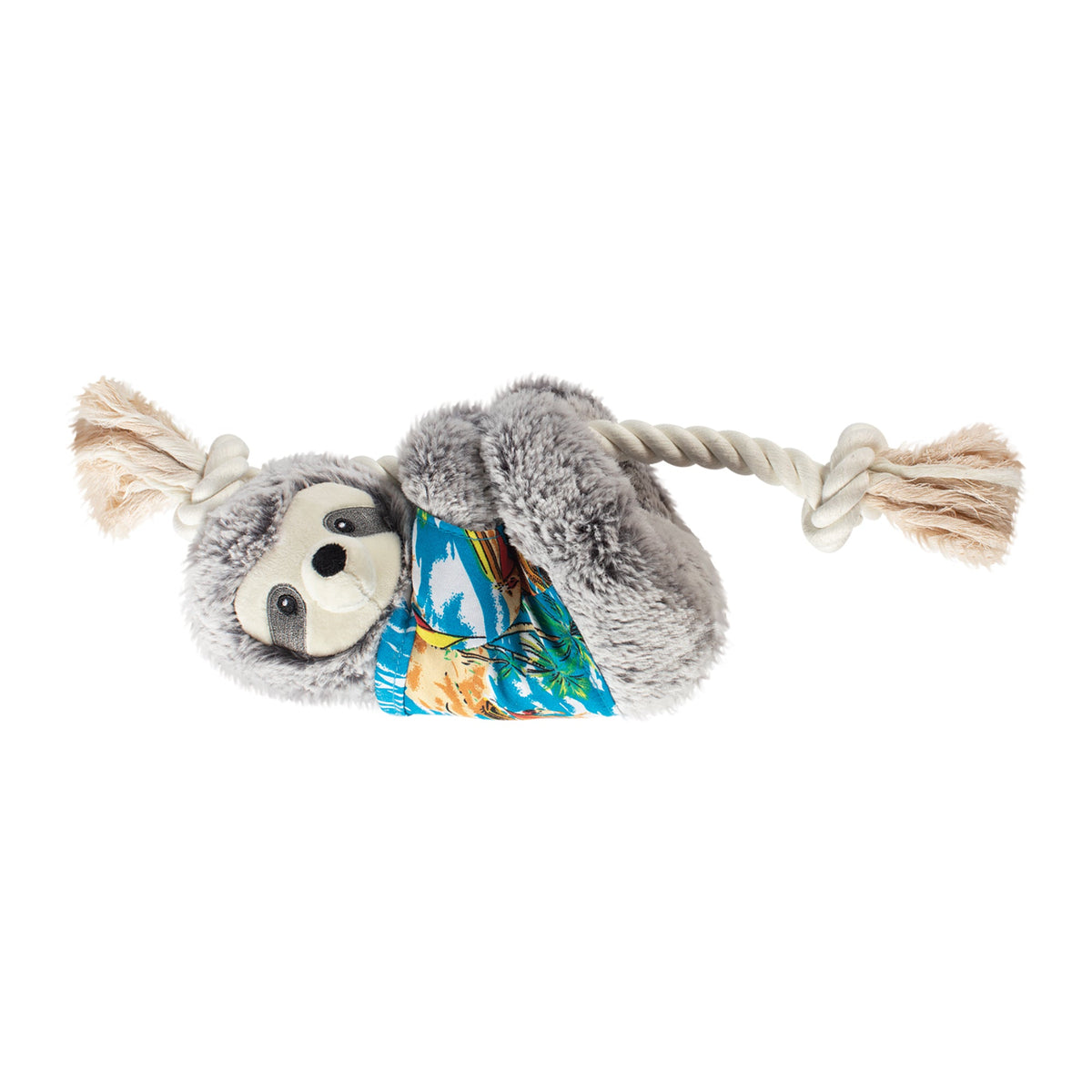 Summer Ray the Sloth Plush Dog Toy