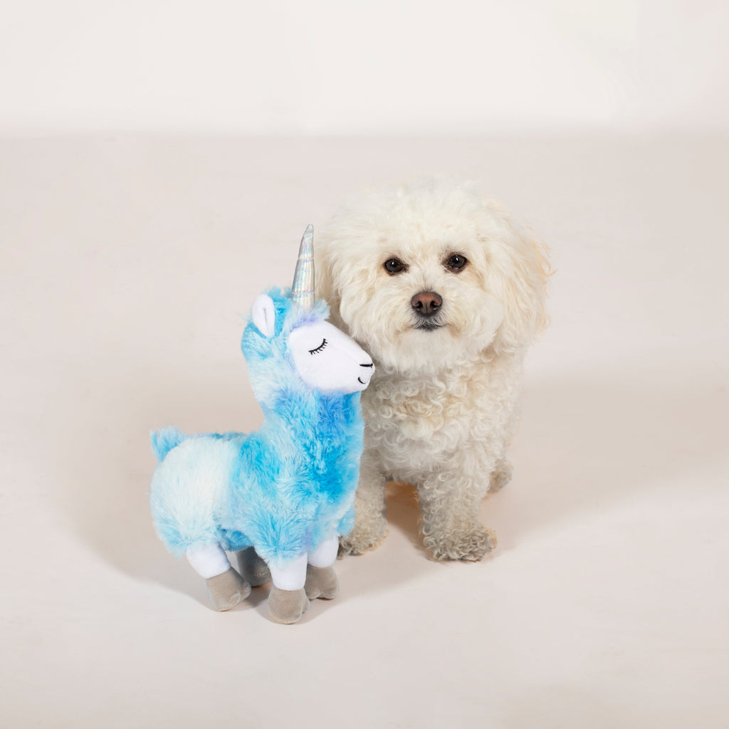 Cool Blues Llamacorn Dog Toy