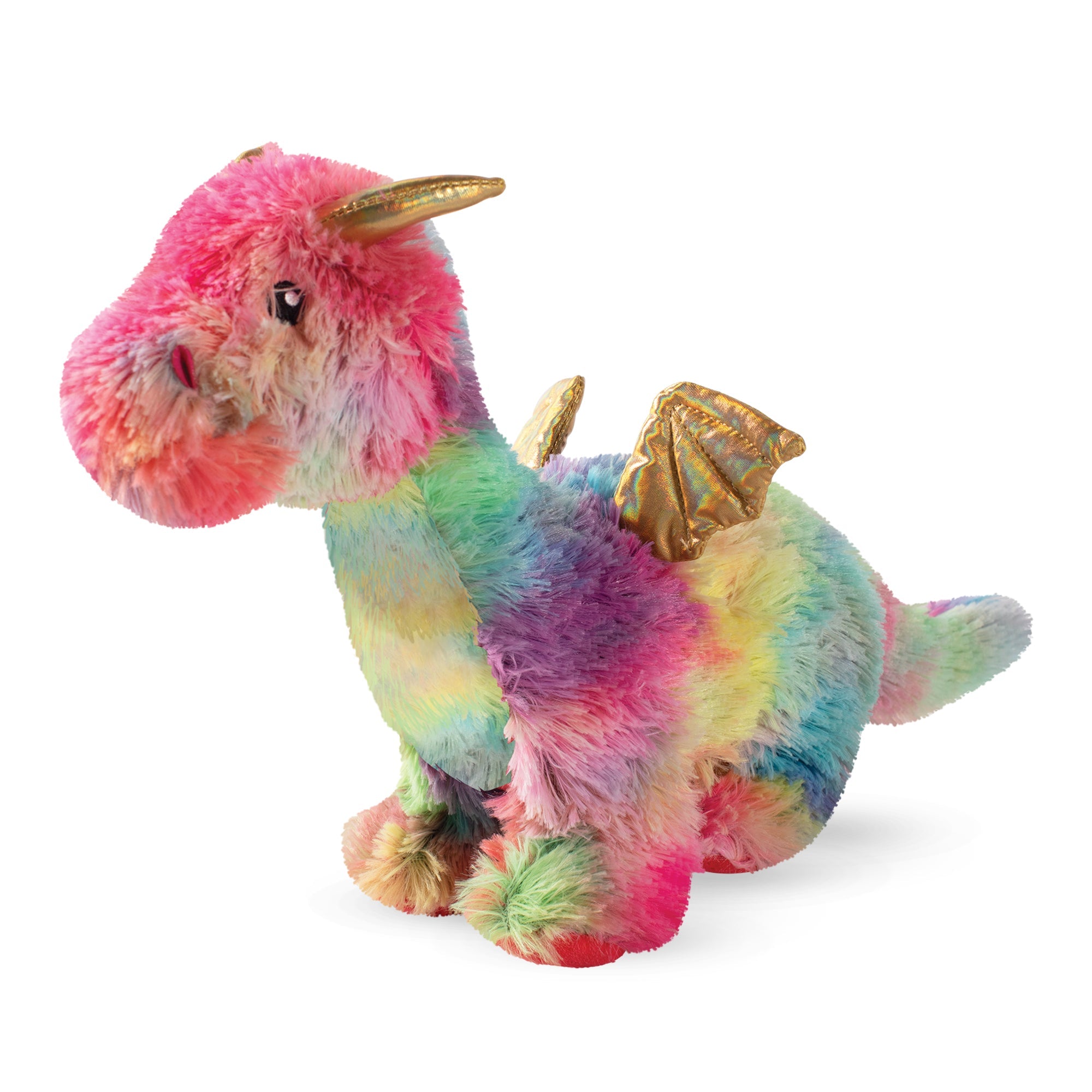 Ember The Rainbow Dragon Plush Dog Toy