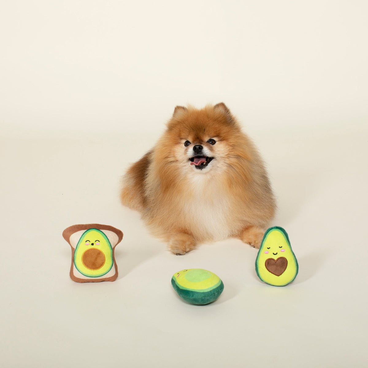 Let's Get Avo Control! 3pc Mini Plush Dog Toy Set
