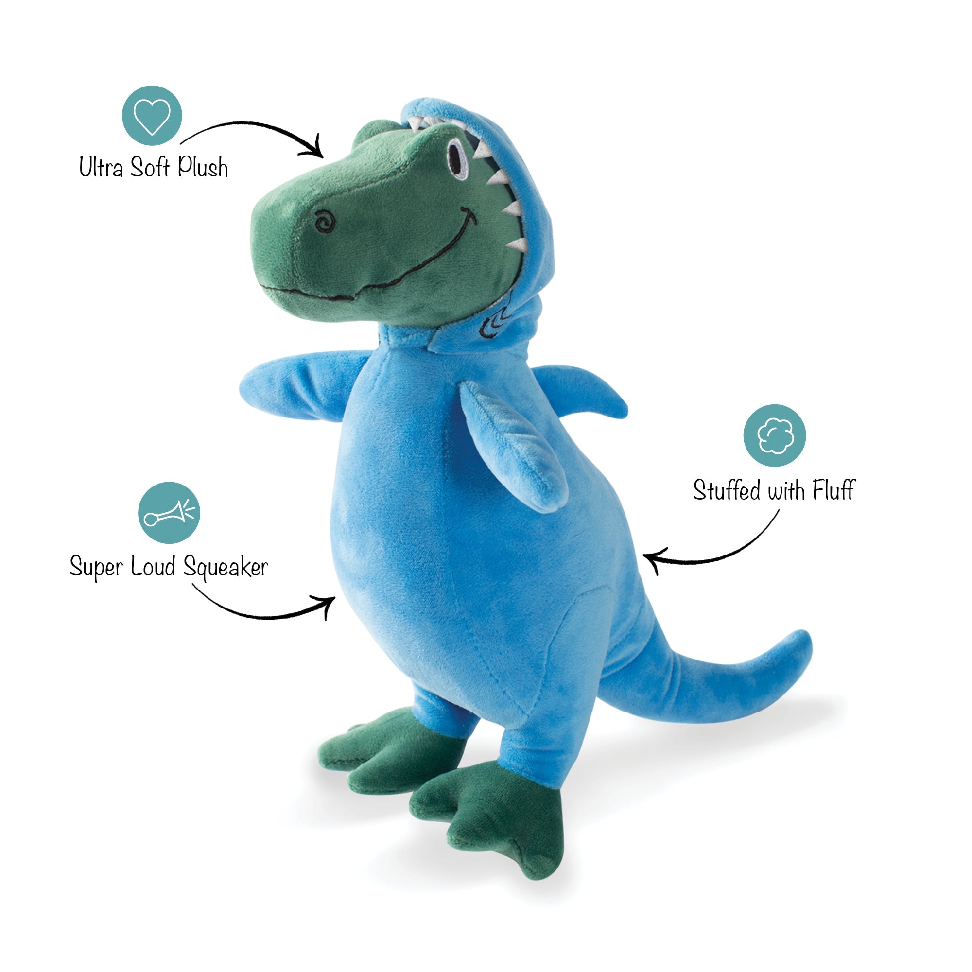 Feelin' Jawsome! Plush Dog Toy