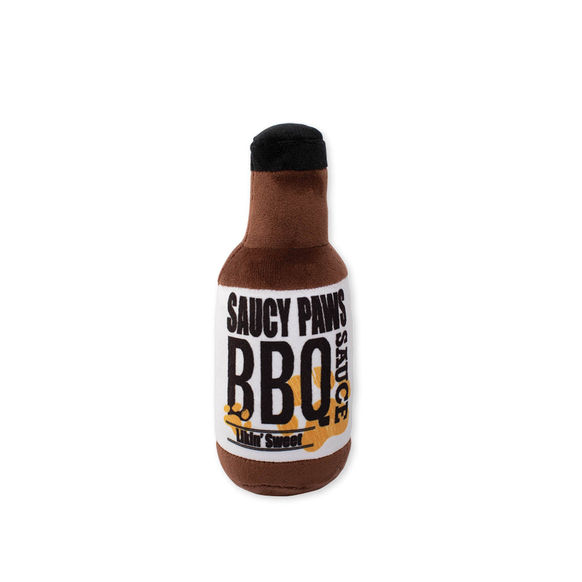 Wagsdale Saucy Paws Bbq Sauce Plush Dog Toy