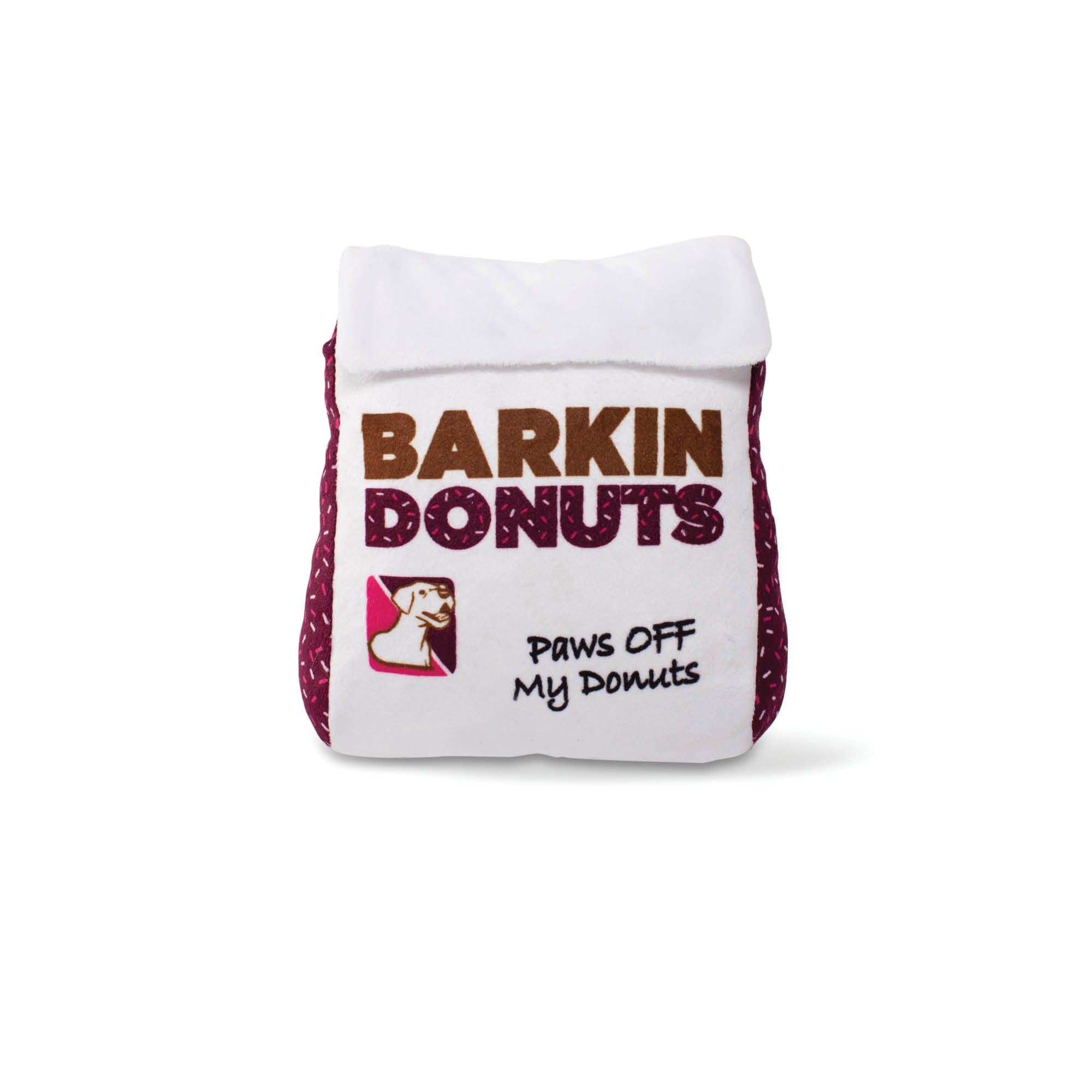 Wagsdale Barkin Donuts Donut Bag Dog Toy
