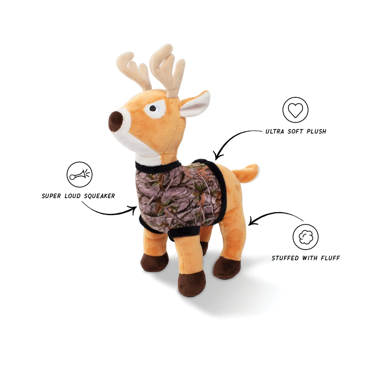 Wagsdale Gearin' Up For Hunting Season Plush Dog Toy