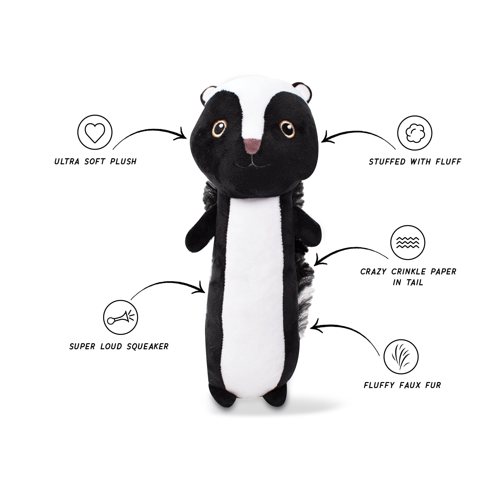 Wagsdale Stinkin' Cute Dog Toy