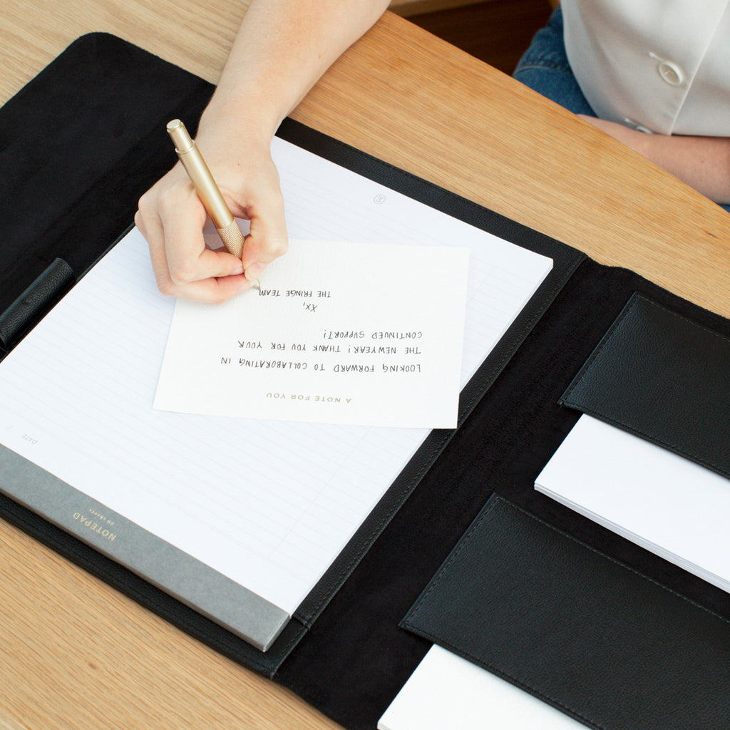 Se Executive Padfolio & Correspondence Card Set