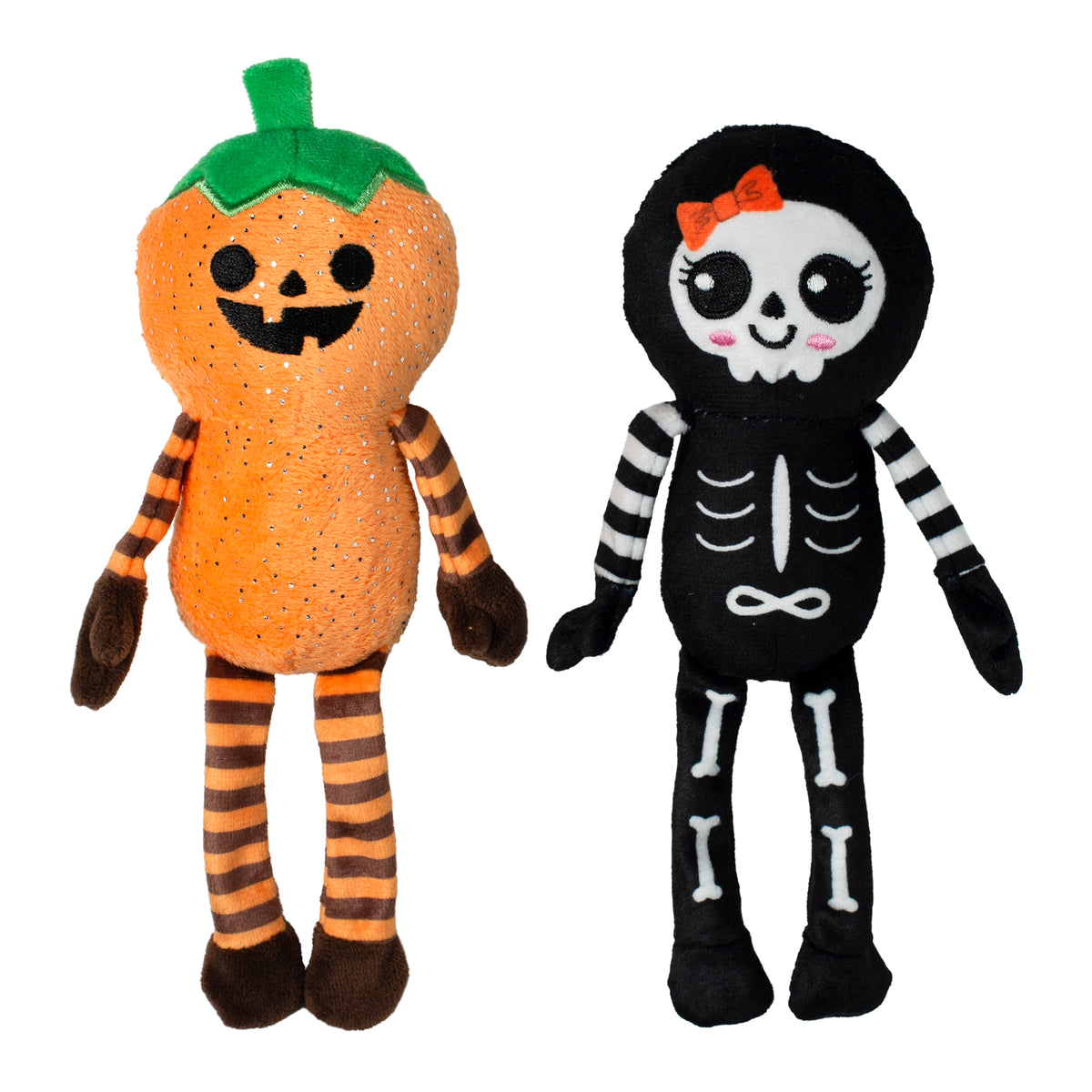 Oh My Gourd! 2pc Plush Dog Toy Set
