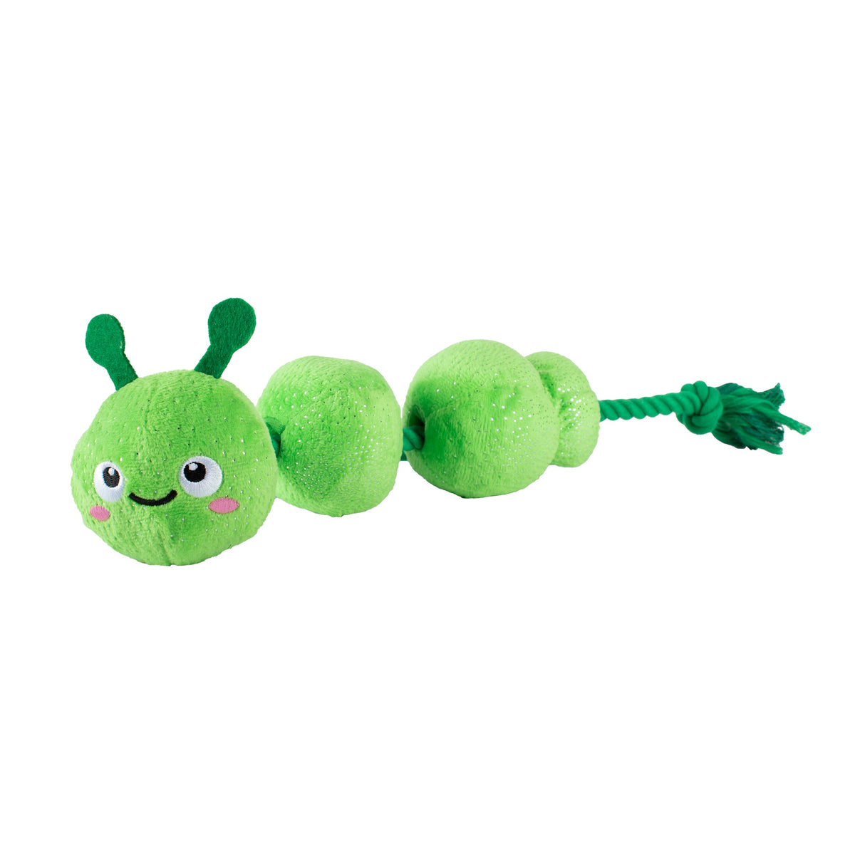 Pillar Of Society Plush Dog Toy With Rope