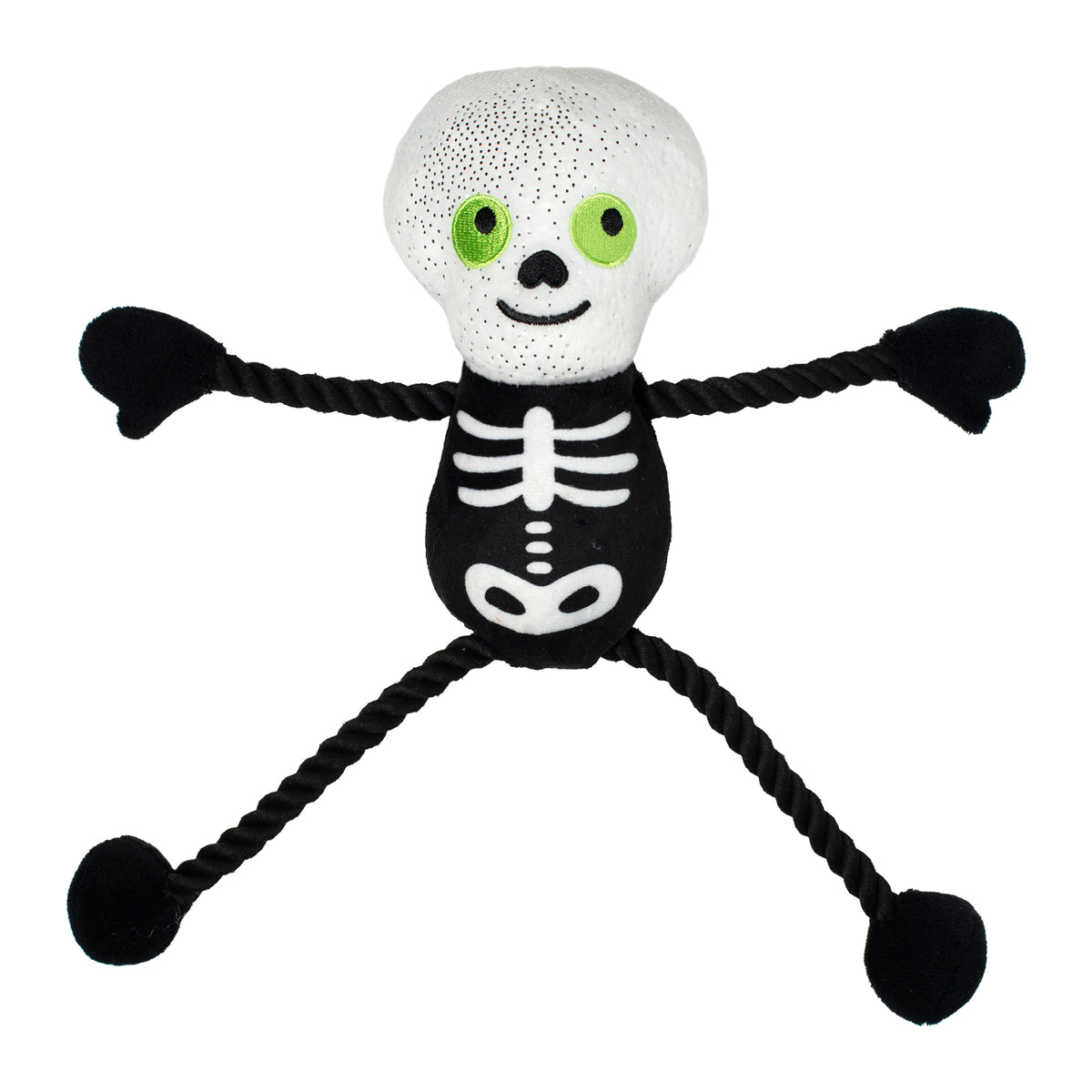 Got a Bone to Pick Plush Dog Toy With Rope