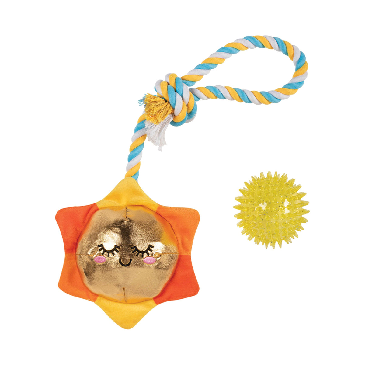 Sun-Day I'm In Love Rope Dog Toy