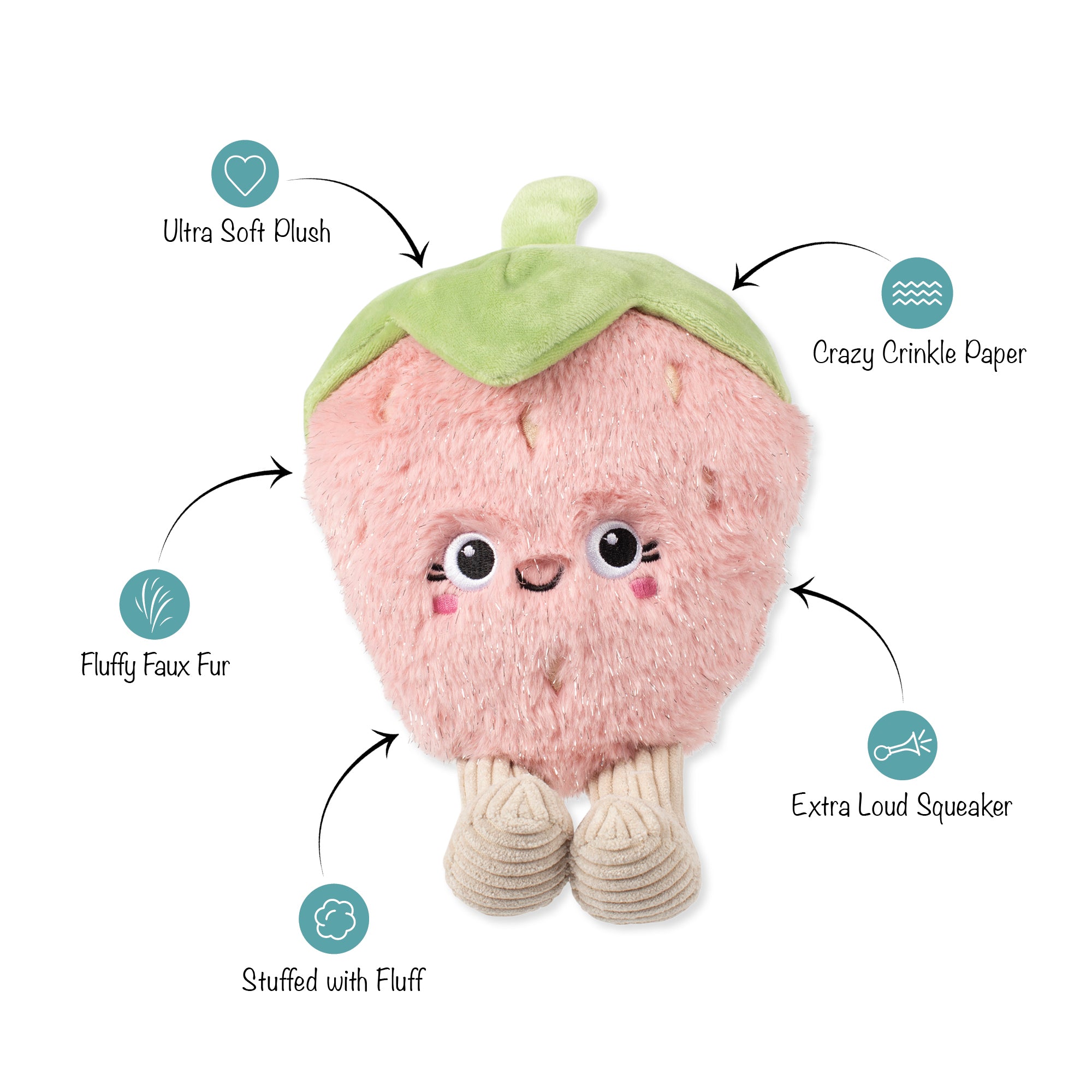 You're My Jam Plush Dog Toy