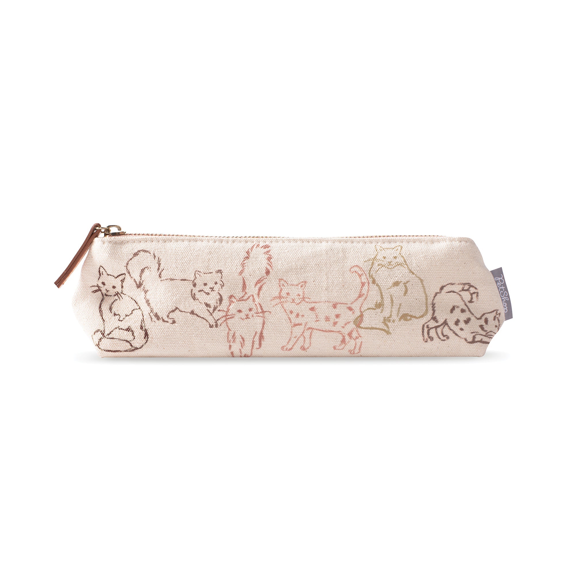 Inked Cats Canvas Pouch