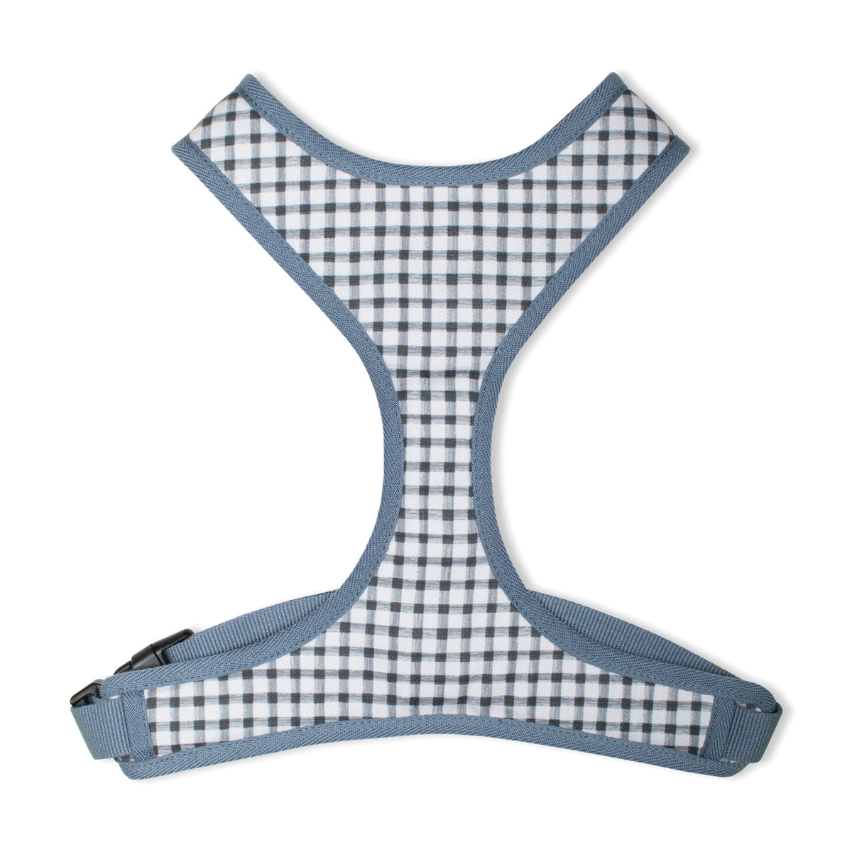 Painted Gingham Dog Harness
