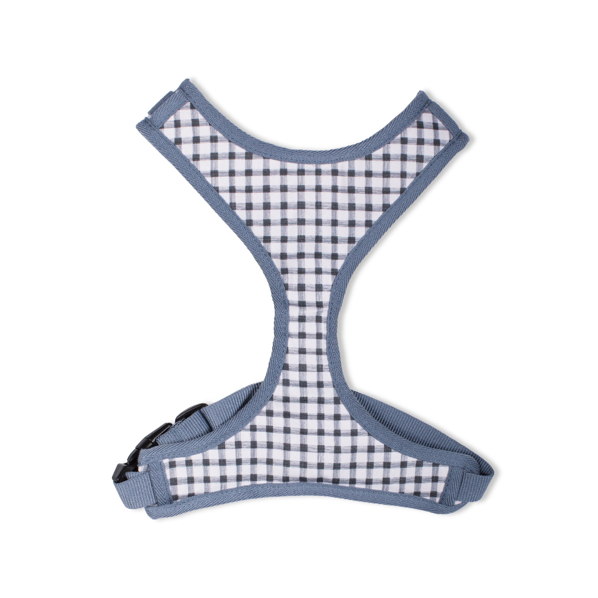 Painted Gingham Dog Harness