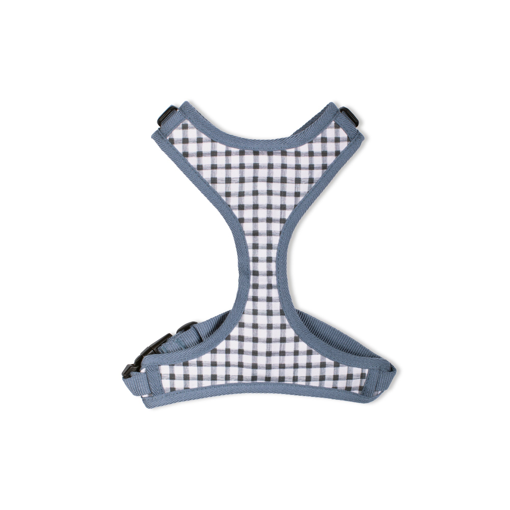 Painted Gingham Dog Harness
