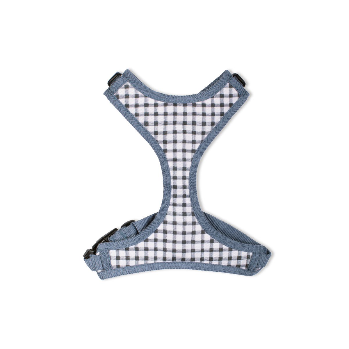 Painted Gingham Dog Harness