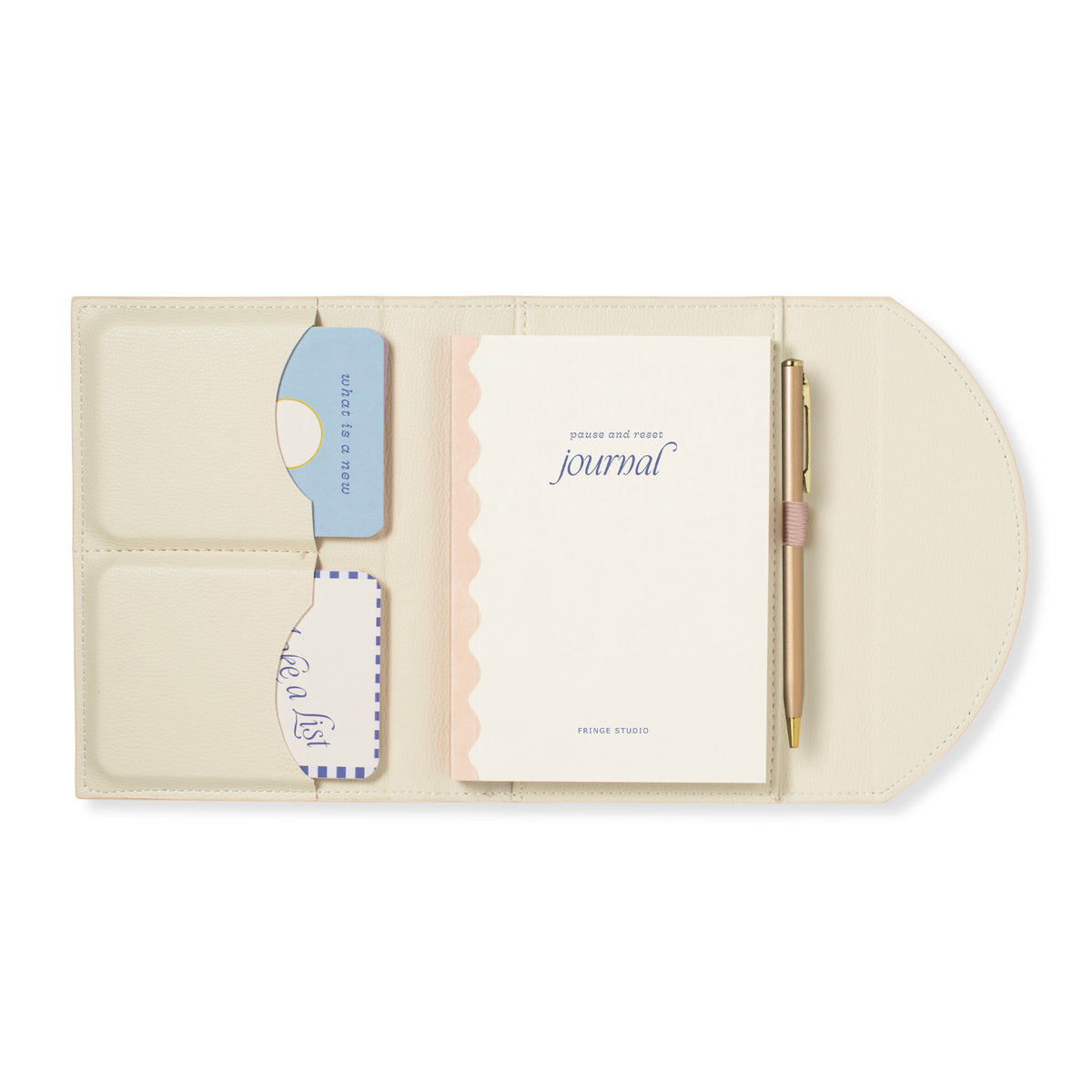 Pause and Reset Padfolio
