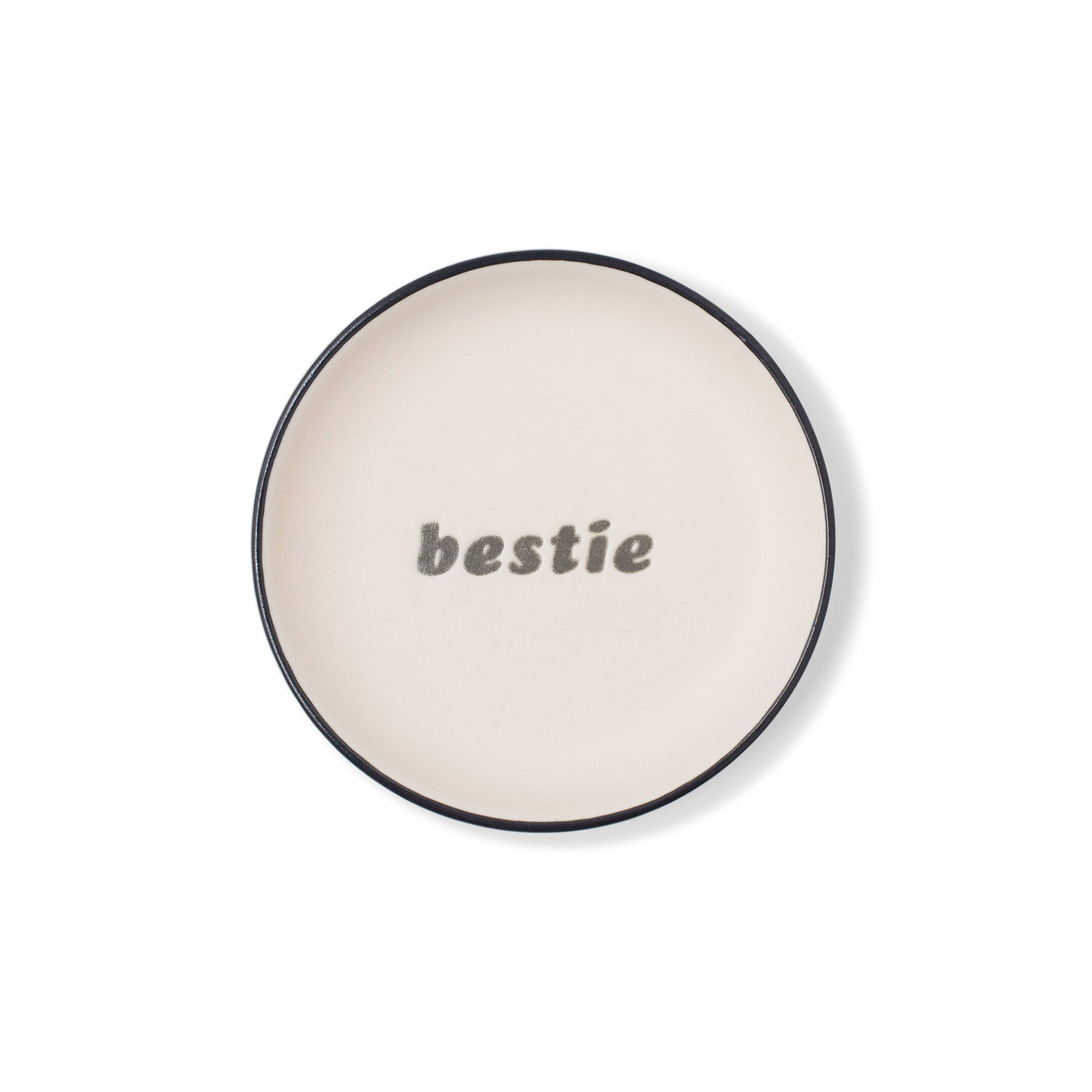 Bestie Small Round Trinket Dish