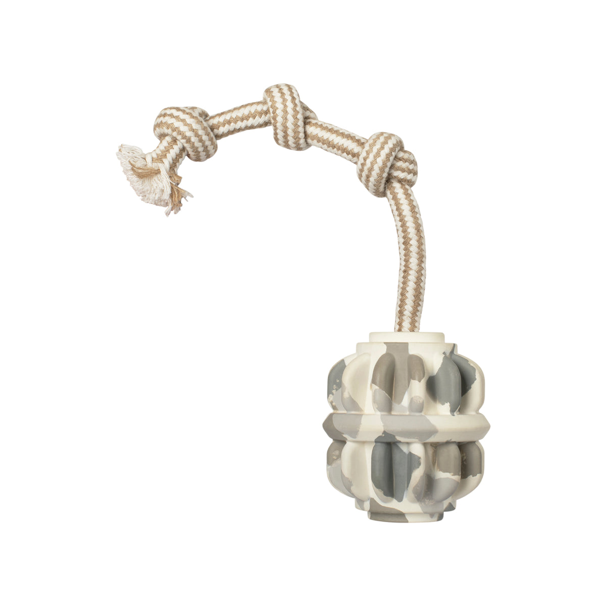 Shape-Shifter Rubber Dog Toy