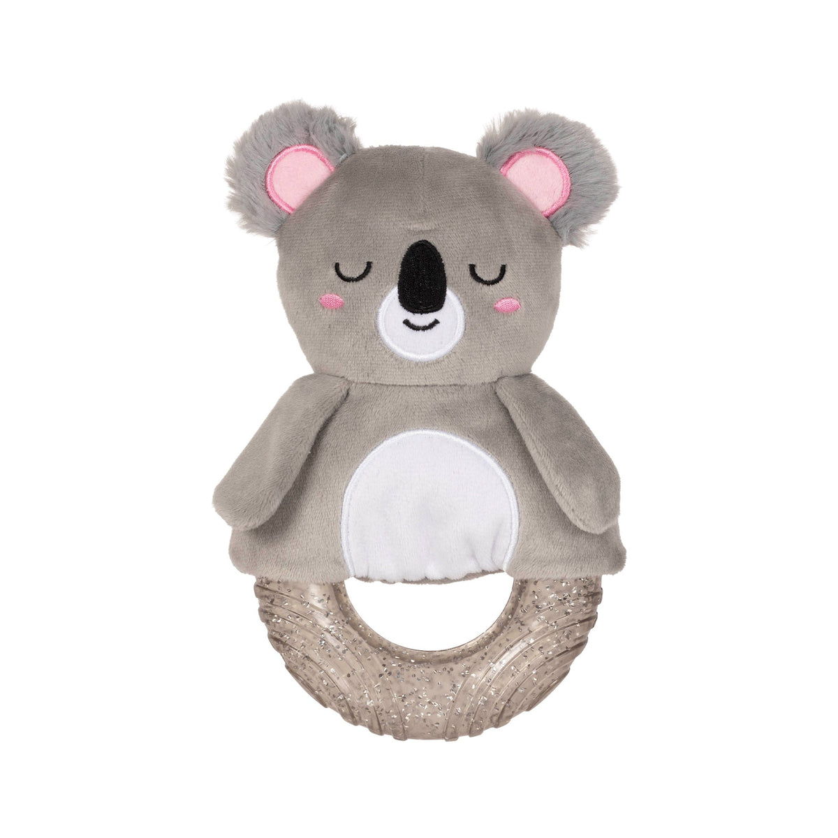 Koal-Ity Vibes Only! Rubber/Plush Dog Toy