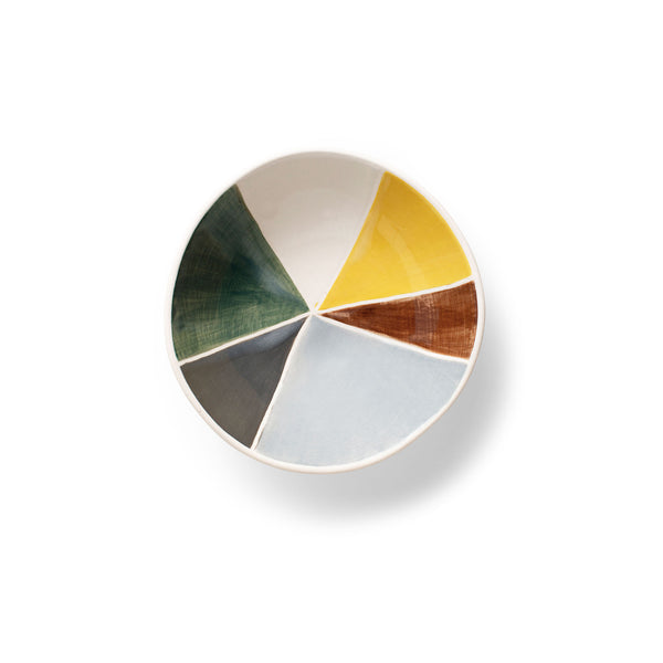COLOR WHEEL ROUND DISH Fringe Studio