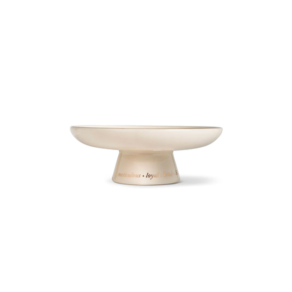 STARRY VIRGO ZODIAC PEDESTAL DISH Fringe Studio