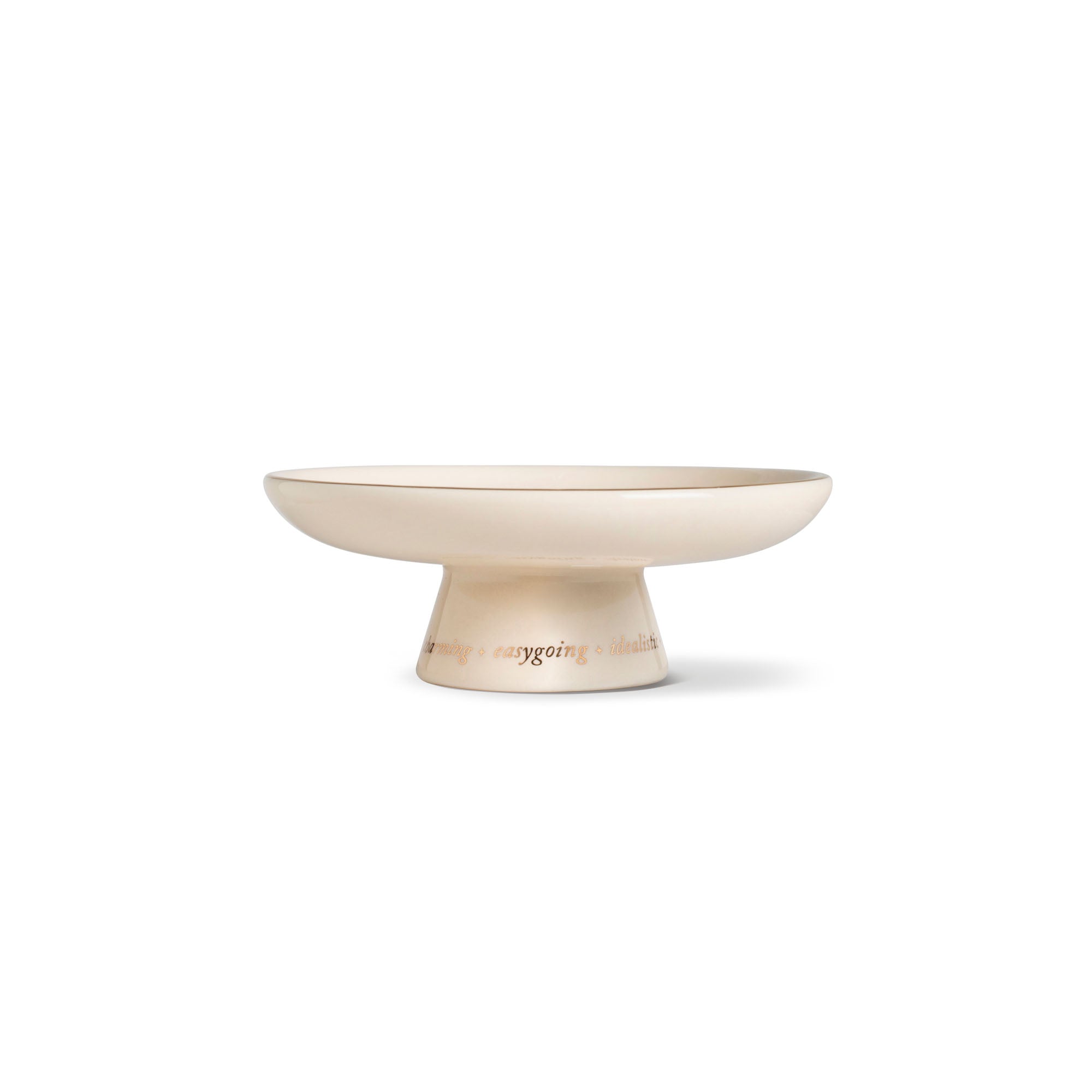 Starry Libra Zodiac Pedestal Dish