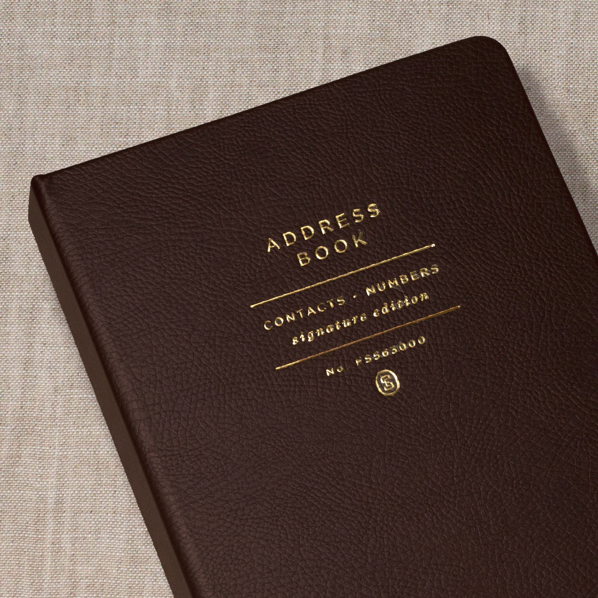 Se Standard Cocoa Signature Address Book