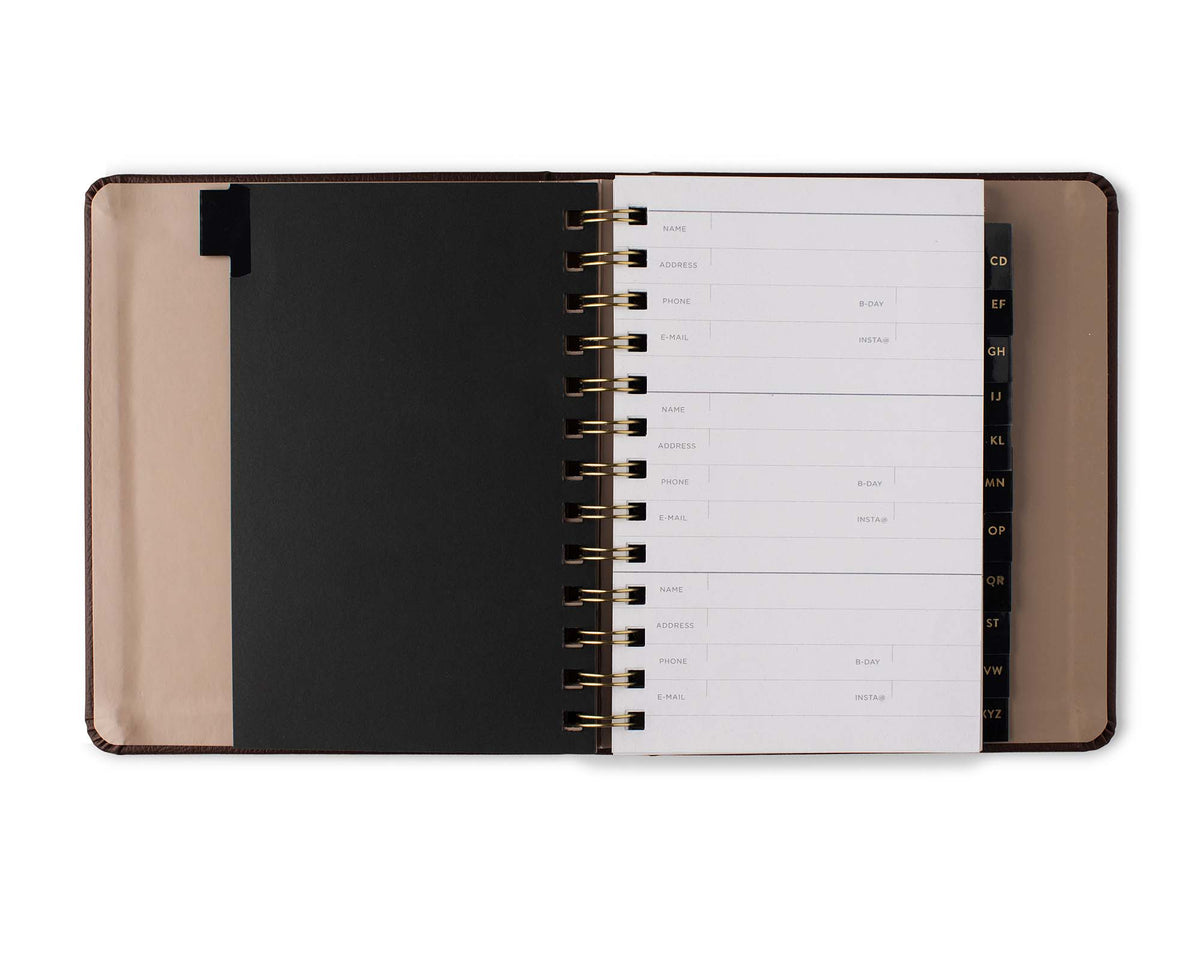 Se Standard Cocoa Signature Address Book