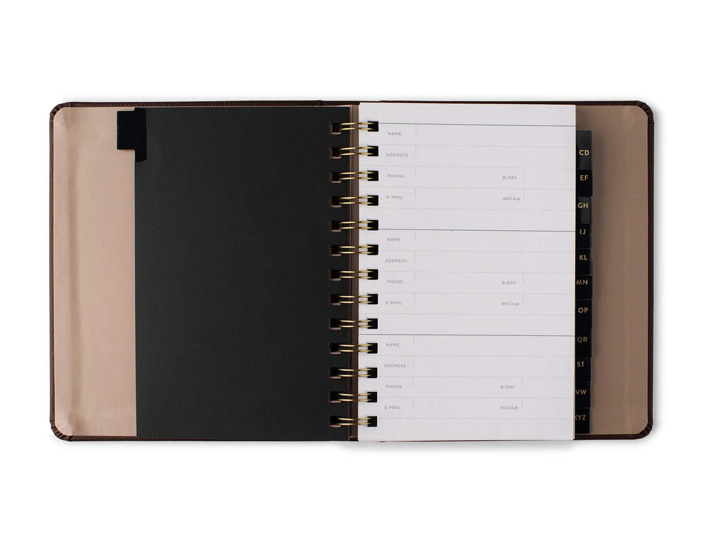 Se Standard Cocoa Signature Address Book
