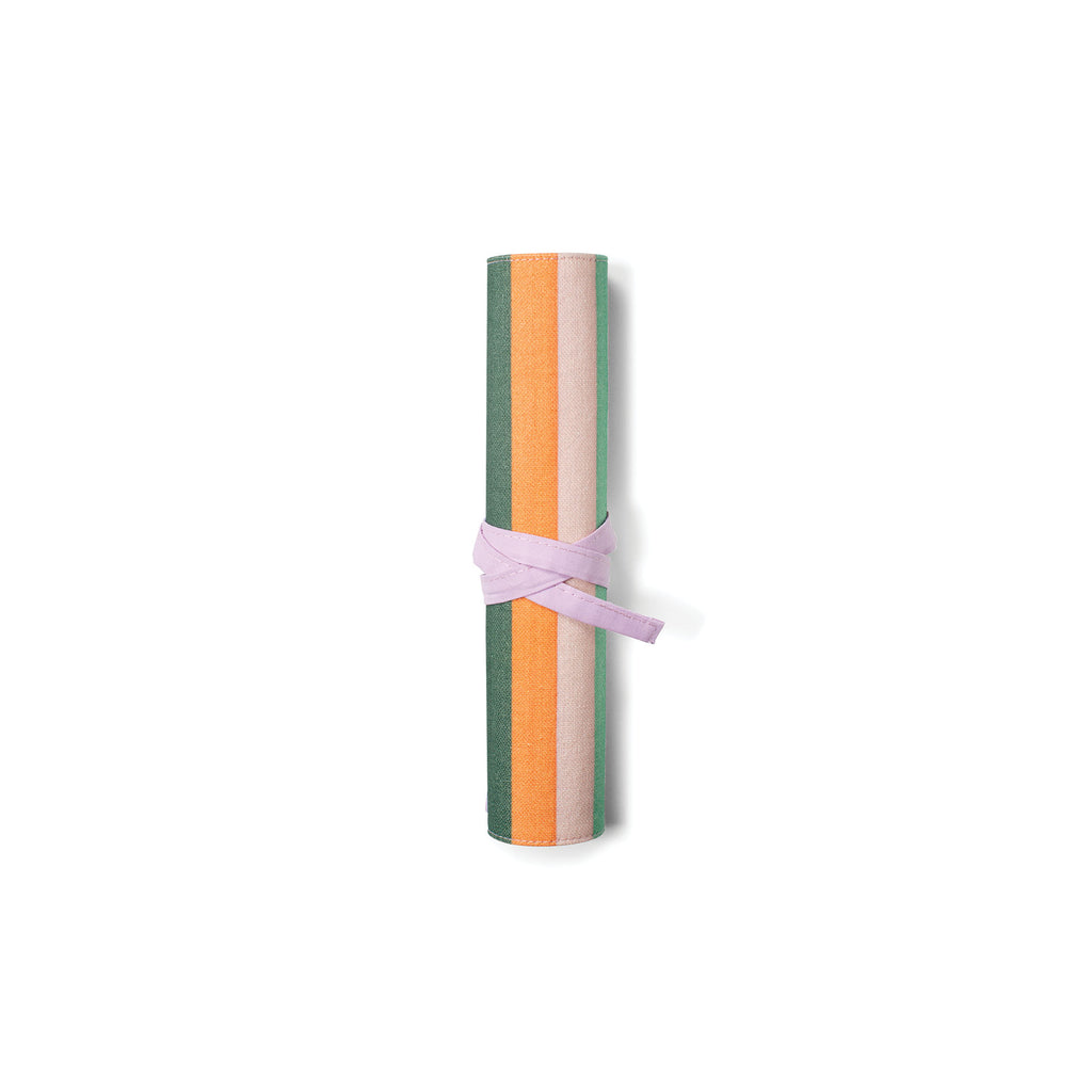 Bold Stripe Roll Up Pouch