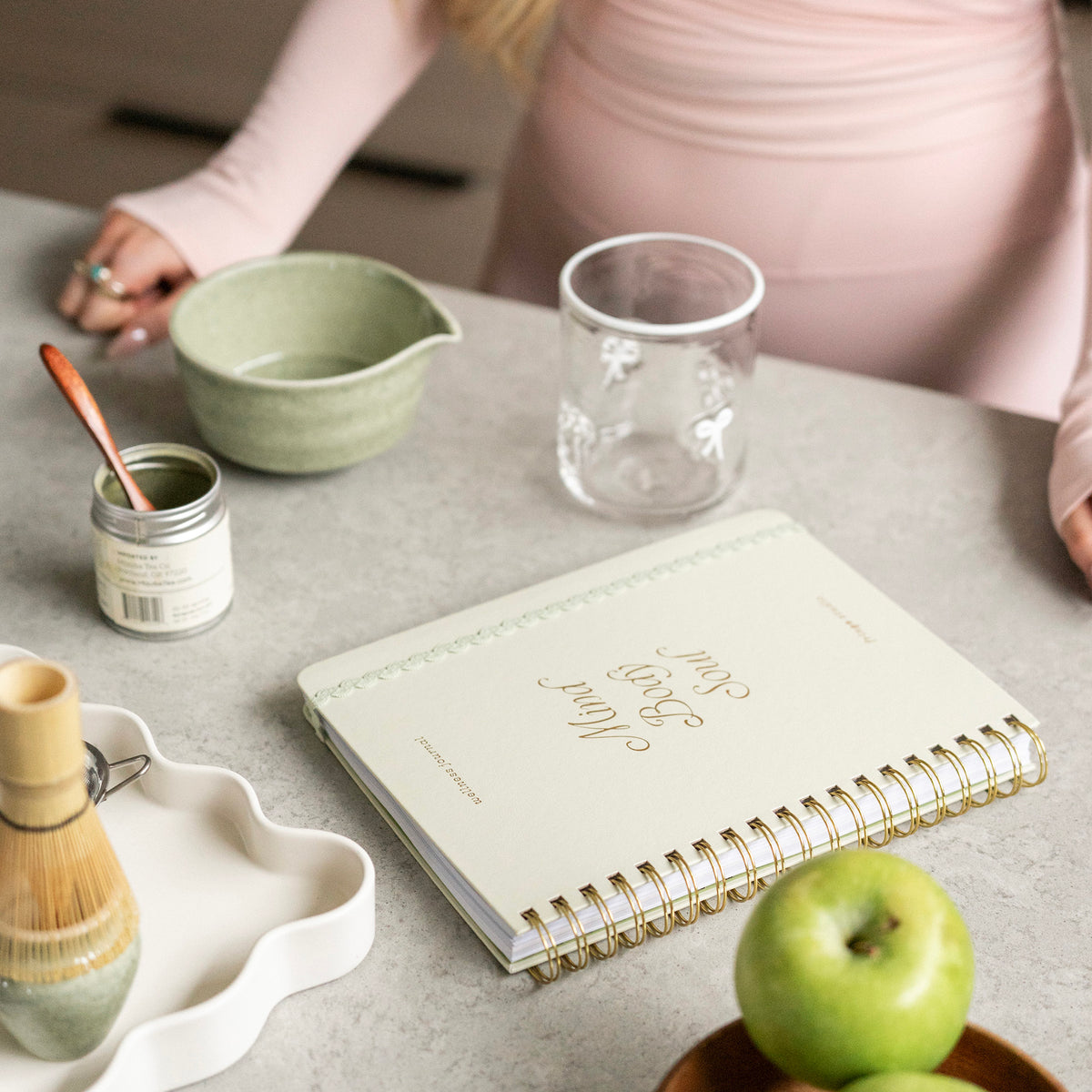 Mind Body Soul Guided Wellness Journal