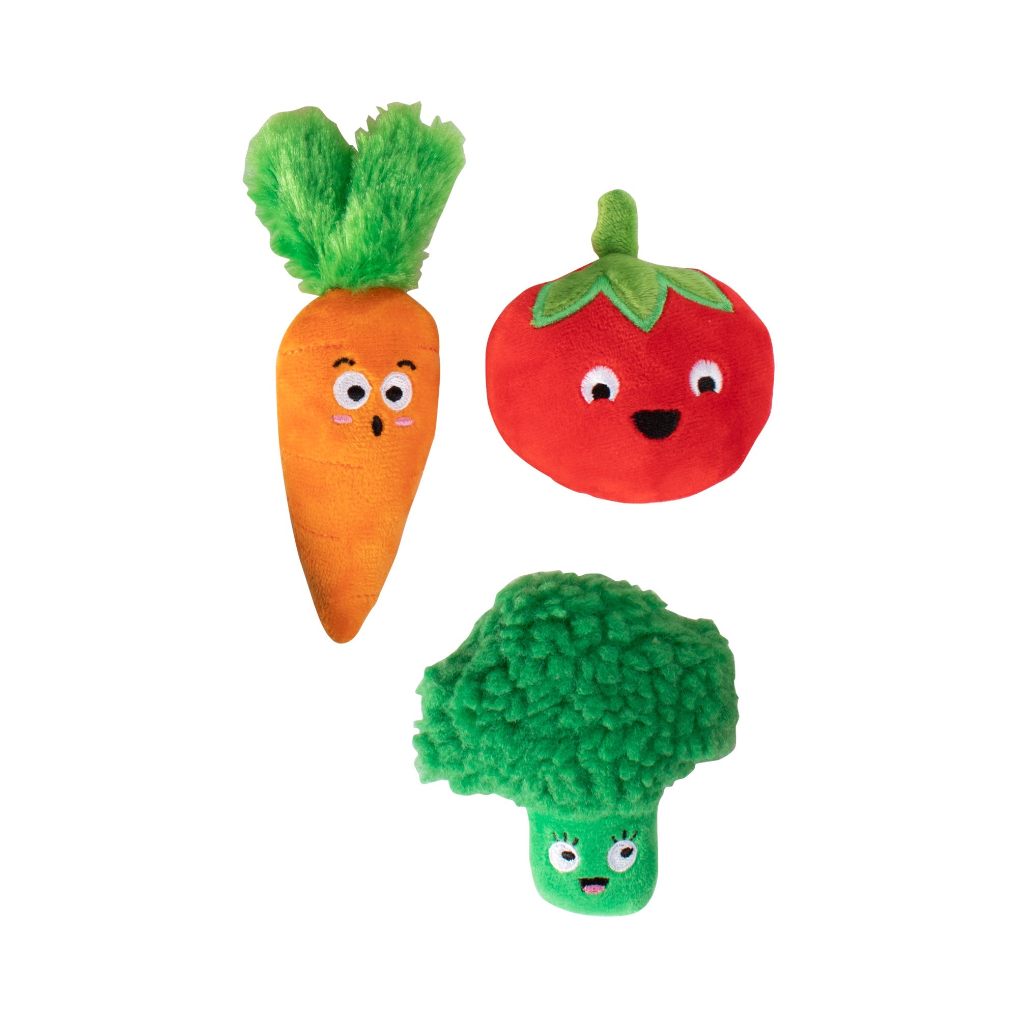 Farm To Table 3pc Mini Plush Dog Toy Set