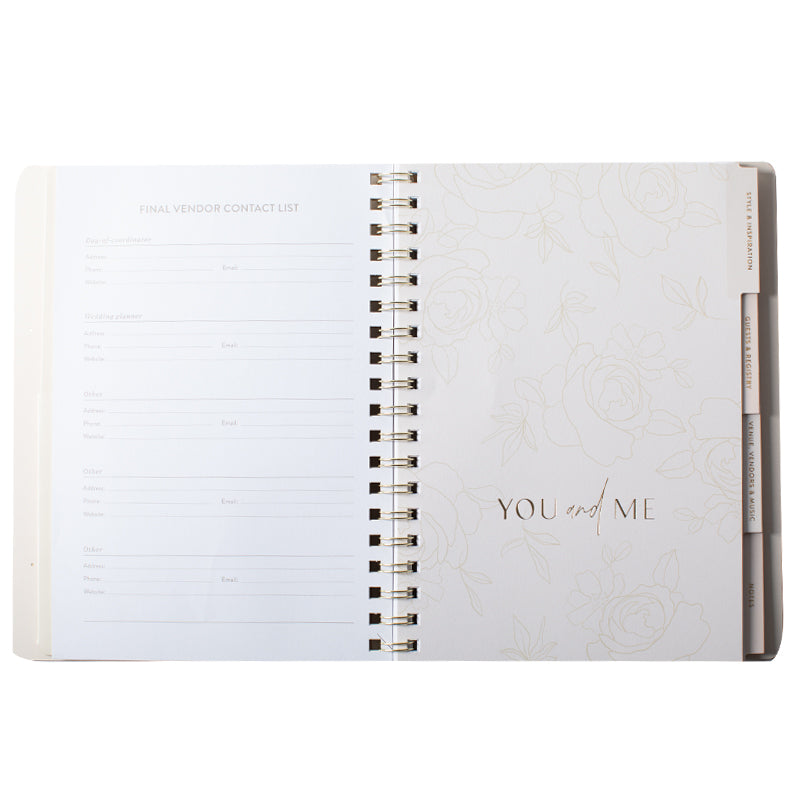 Cascading Roses Wedding Planner