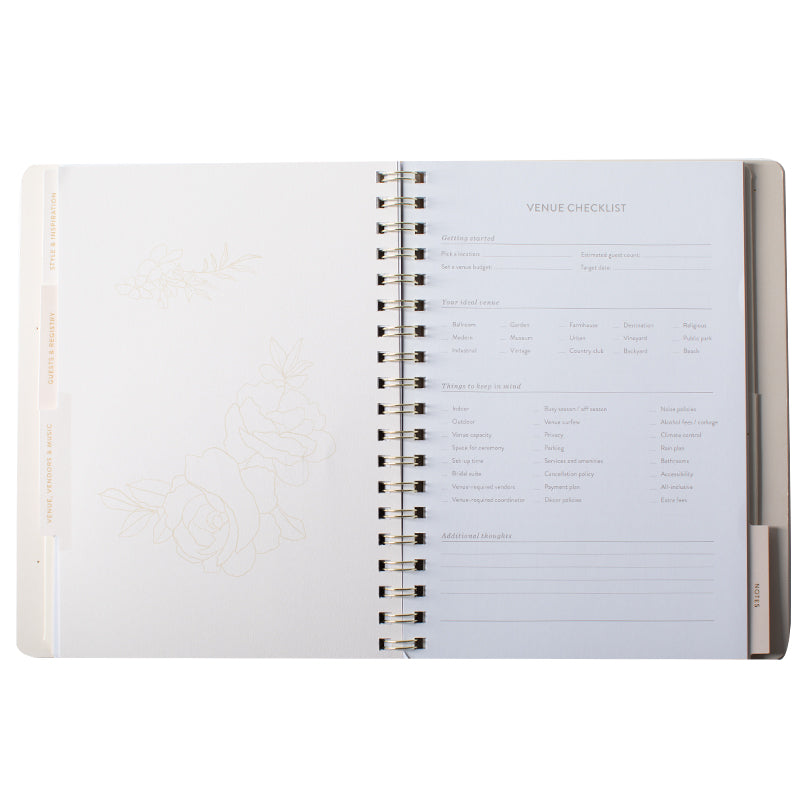 Cascading Roses Wedding Planner