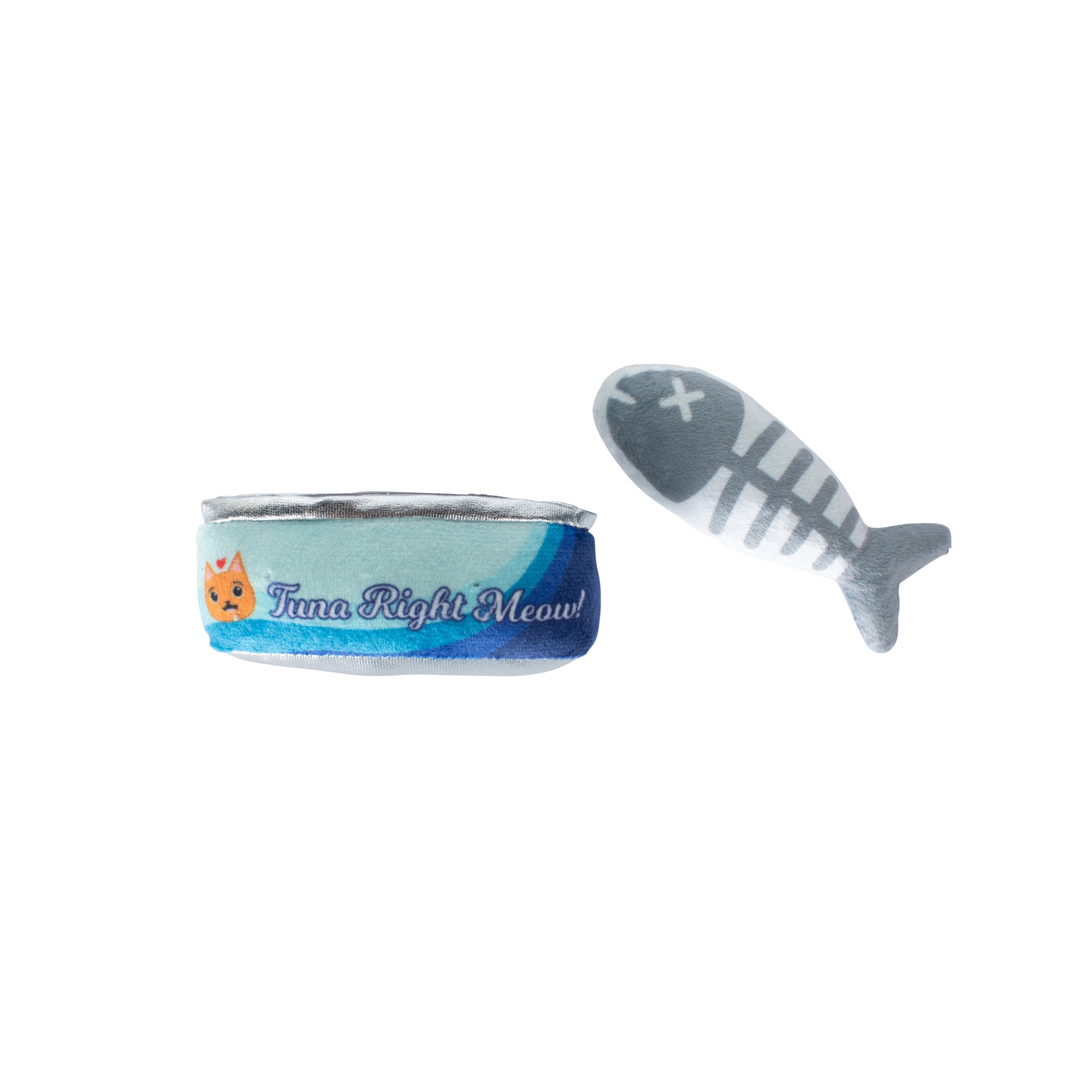 Tuna Right Meow 2pc Plush Cat Toy Set