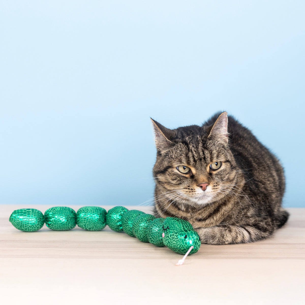 Not So Easily Rattled Kicker Plush Cat Toy