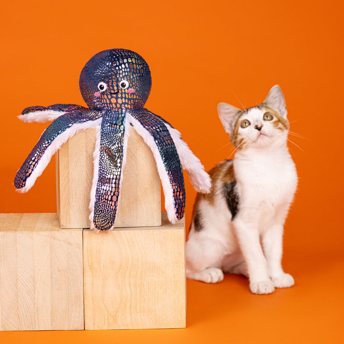 Get A Grip! Plush Kicker Cat Toy