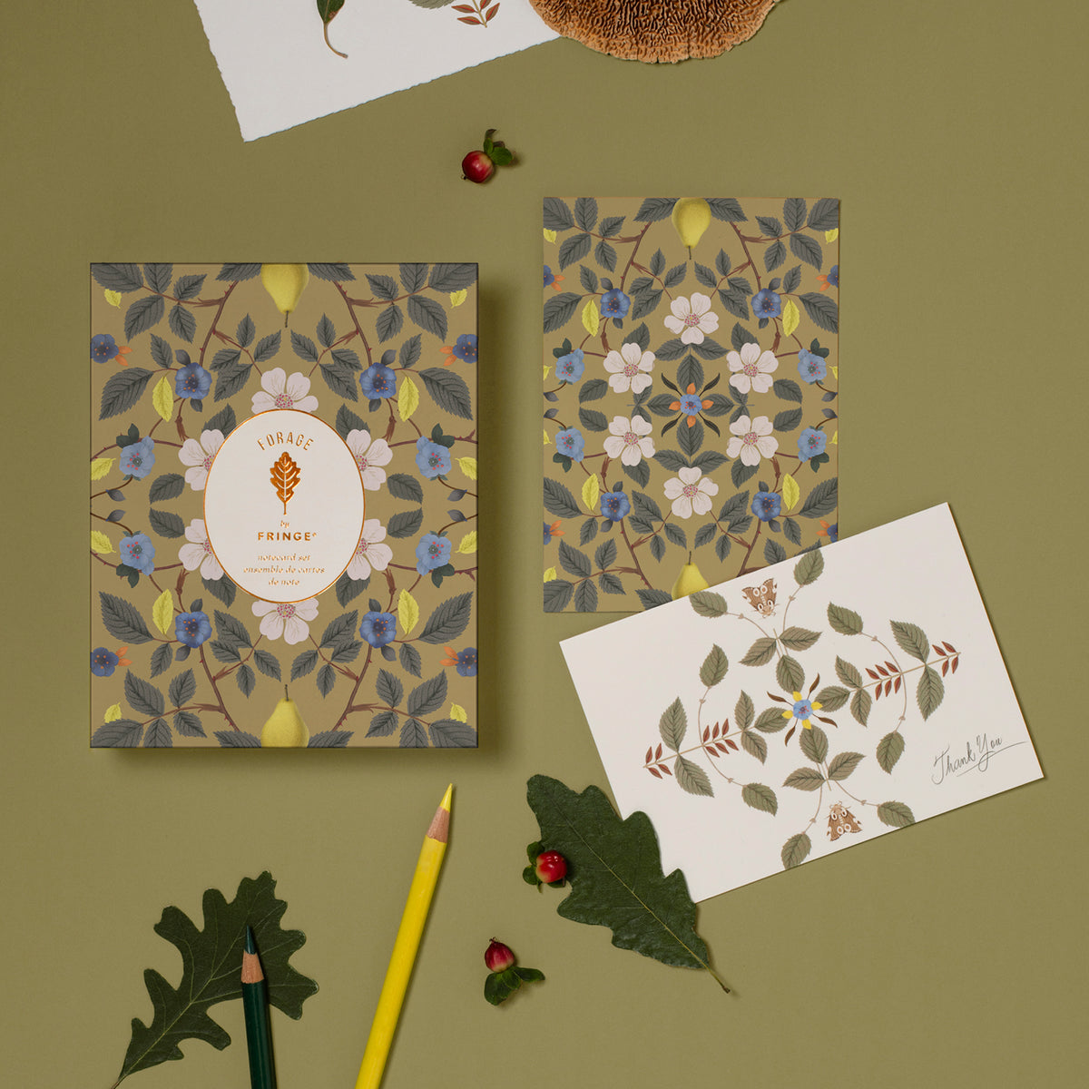 Forage Field Boxed Notecards