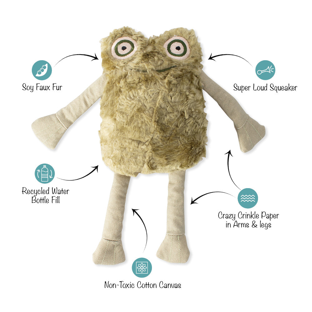 I Jump Around Earth Friendly Dog Toy