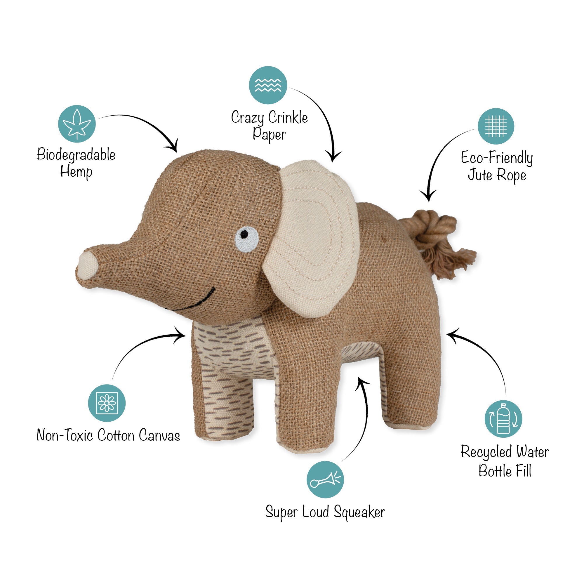 It's In The Trunk Earth Friendly Dog Toy