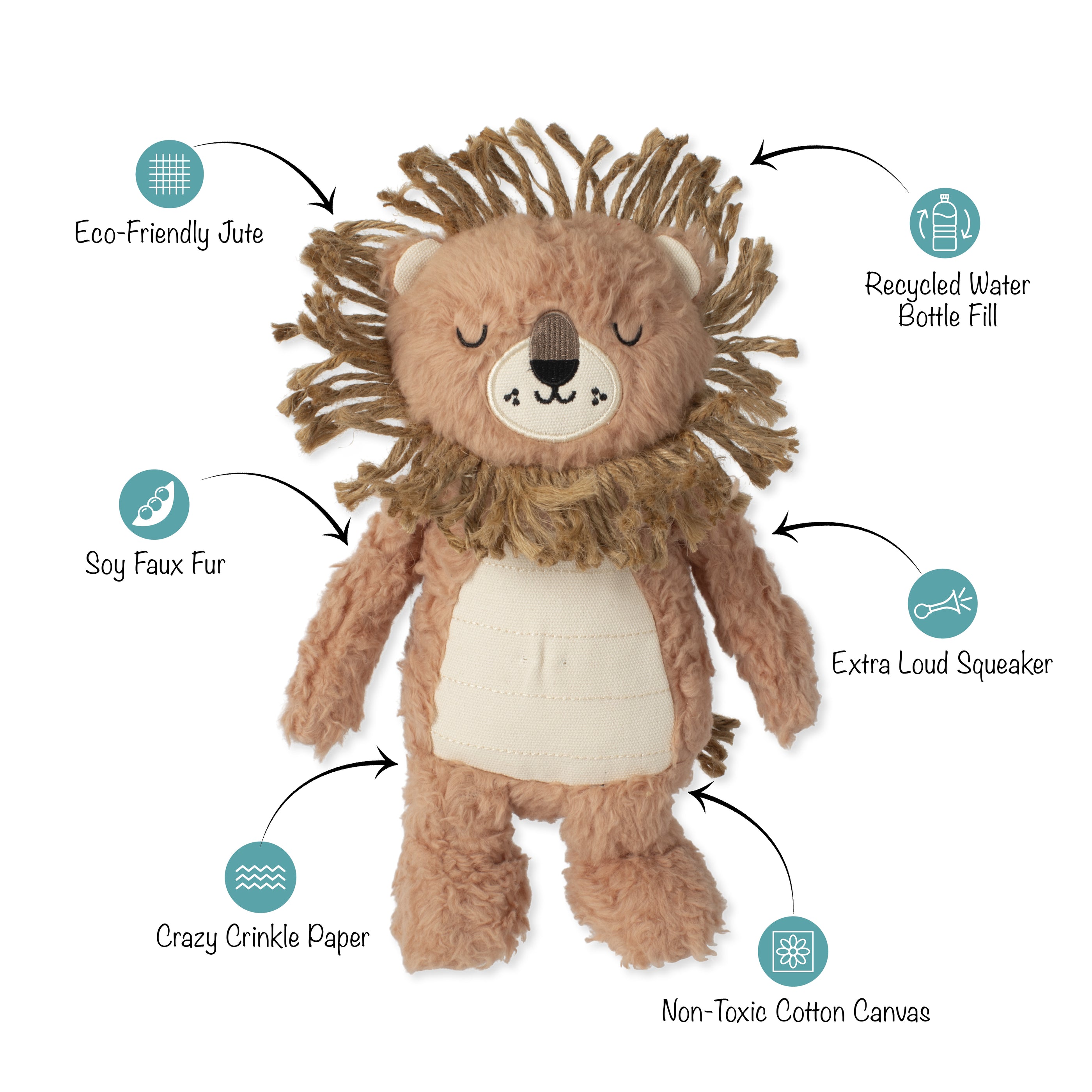 Mighty Mane Earth Friendly Dog Toy